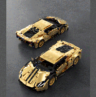 Машинка конструктор Lamborghini Gold 1309 деталей