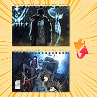 Блокнот на пружині в клітинку 48 арк. Solo Leveling / Тільки я візьму новий рівень 005