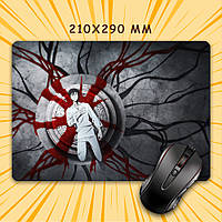 Килимок для мишки А4 - 210x290 мм Solo Leveling / Тільки я візьму новий рівень 020
