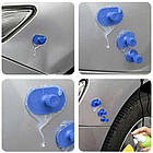 Комплект для видалення вм'ятин на кузові автомобіля з інерційним молотком та набором перехідників Malatec, фото 7