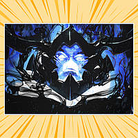 Плакат А4 Аніме Solo Leveling / Тільки я візьму новий рівень 013