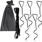 Намет пляжний Екран 190х120х90 Trizand 20974 Самозбірний, фото 4