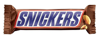 Батончик Snickers з арахісом 50 г