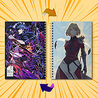 Скетчбук А5  96 арк. 60-65 гр.м² Solo Leveling / Тільки я візьму новий рівень 018