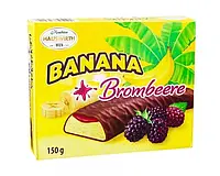 Суфле в шоколаді Hauswirth Banane Plus Brambeere, банан-ожина 150 г