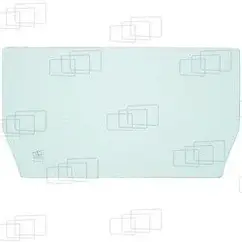 Лобове нижнє скло Doosan DX225-3  500119-00063