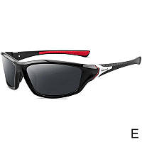 Очки солнцезащитные поляризованные мужские спортивные, очки для вождения (велосипеда, бега)