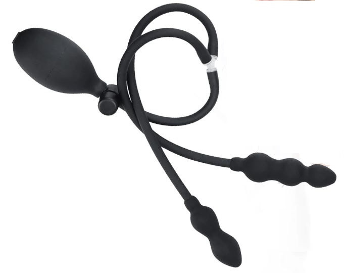 Подвійний надувний стимулятор, фото 1