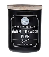 Ароматическая свеча с деревянным фитилем DW Home Warm Tobacco Pipe