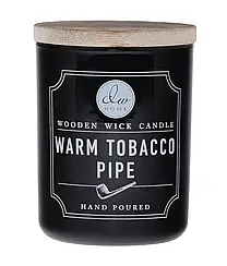 Ароматична свічка з деревʼяним гнотом DW Home Warm Tobacco Pie