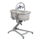 Chicco, Baby Hug Pro, ліжечко, стільчик для годування, 5в1, Beige Latte (7615415)