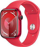 Смарт-часы Apple Watch Series 9 GPS 45mm (PRODUCT)RED Aluminium Case with (PRODUCT)RED Sport Band - M/L