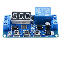 Реле времени ,задержки, триггера, таймер, контроль цикла, регулируемый переключатель, релейный модуль 12В