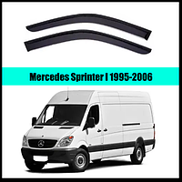 Ветровики Mercedes Sprinter I 1995-2006 (скотч) AV-Tuning эконом 70 мм