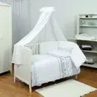 BabyMatex, Bianco Twins, комплект постельного белья из 3 предметов, белый, 100x135 см (5790458)