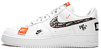 Женские кроссовки Nike Air Force 1 Low Just Do It White