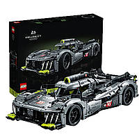 LEGO Technic Гибридный гиперкар PEUGEOT 9X8 24H Le Mans Конструктор автомобиль лего Пежо для взрослых