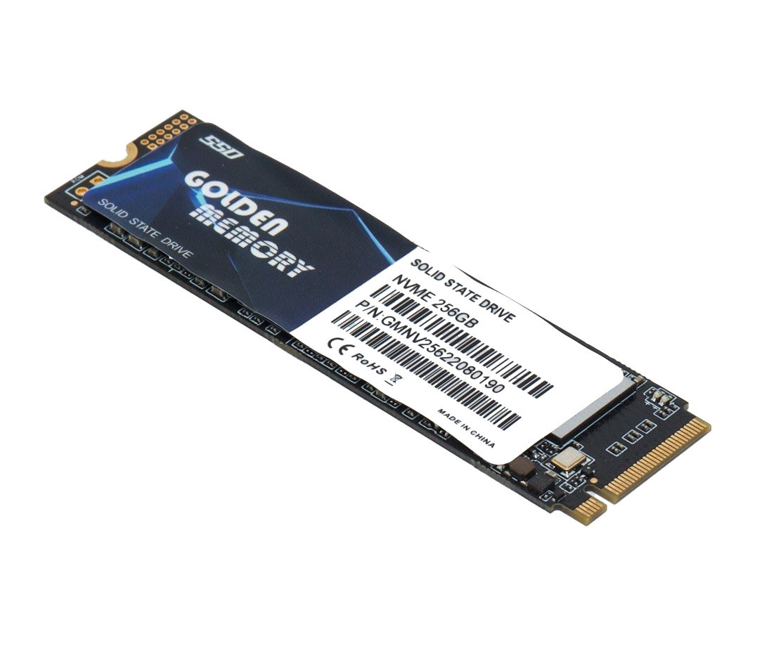 SSD диск M.2 256GB - твердотільний накопичувач NVMe 2280 PCIe Gen3.0 x4 Golden Memory (7706867)