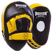 Лапа Вигнута для боксу та єдиноборств BOXER 2012-01 23х19х4,5см 2шт
