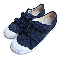 Подростковые текстильные кеды для мальчика Waldi 225-754-1 синие 30,31,34,35,36 р