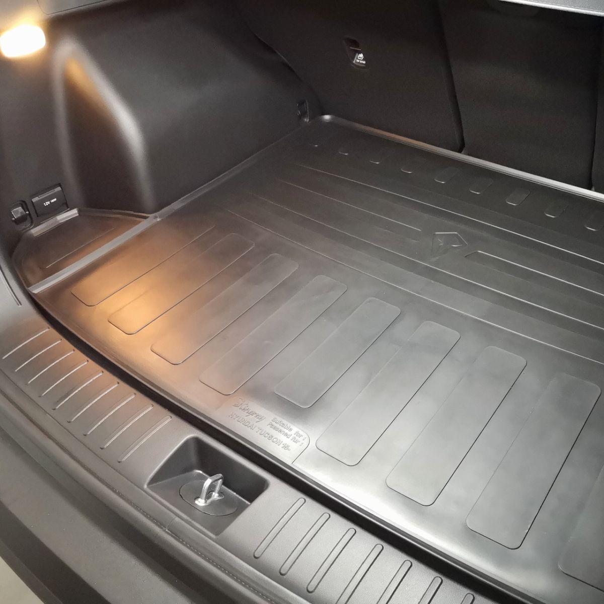 Автомобільний килимок у багажник для Hyundai Tucson (NX4) 2021 — без сабвуфера