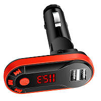 Bluetooth трансмітер CM i9 / Модулятор для автомобіля / Fm модулятор DH-232 з акумулятором