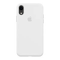 Чохол Fiji Silicone Case для Apple iPhone XR бампер накладка Full Soft White