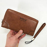 Бумажник мужской для карточек Baellerry leather brown, Кошелек для визиток, DX-296 Беспроигрышный подарок