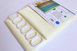 Штора для ванної та душу "Піка" 180х180 см пряжене молоко