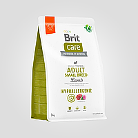 Корм гипоаллергенный Brit Care для собак малых пород Hypoallergenic Adult Small Breed с ягненком, 3 кг