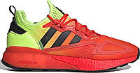 Чоловічі кросівки Adidas ZX 2K Boost Solar Yellow Hi Res Red