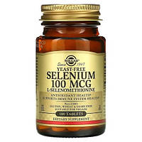Solgar Selenium Yeast-Free 100 mcg 100 таблеток DS