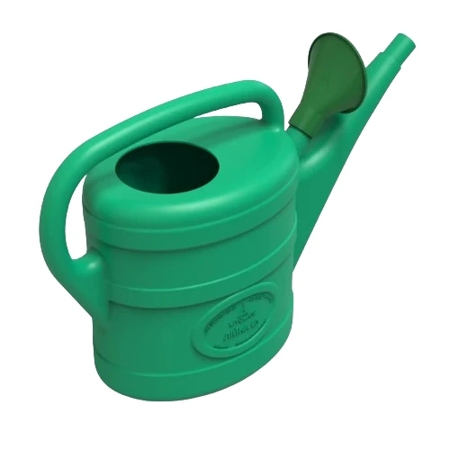 Лейка садовая для полива 6л пластиковая зелёная Litolan - фото 2 - id-p2176731211