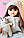 Лялька Реборн Reborn 55 см вініл-силіконова Ніка в наборі з соскою, пляшкою, іграшкою.  Можна купати, фото 8