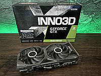 Видеокарта NVIDIA GeForce GTX 1660 6GB GDDR5 Inno3D Мощная компьютерная видеокарта Комплектующие
