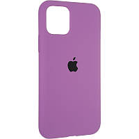 Чохол Fiji Silicone Case для Apple iPhone 14 Plus бампер накладка Soft Touch з мікрофіброю Purple