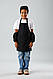 Фартух для праці і творчості з косинкою 6-10 років (чорний) - фото 2 - id-p2176743060
