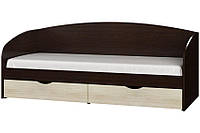 Кровать Комфорт с ящиками Эверест венге комби PS, код: 182435