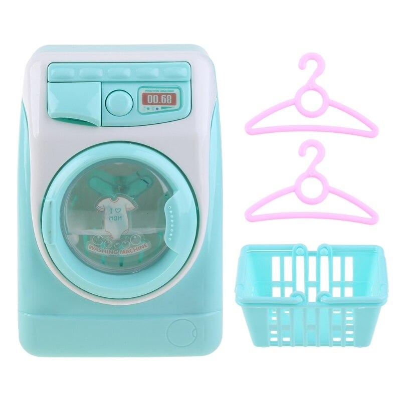 Іграшкова пральна машина RESTEQ (світло, звук) 8х11 см. Іграшка пральна машина. Міні пральна машина для дітей