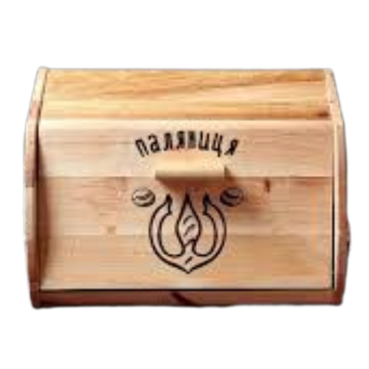 Хлібниця дерев'яна з дошкою Maysternya 34*24*19 см., фото 1