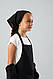 Фартух для праці і творчості з косинкою 6-10 років (чорний) - фото 6 - id-p2176750579