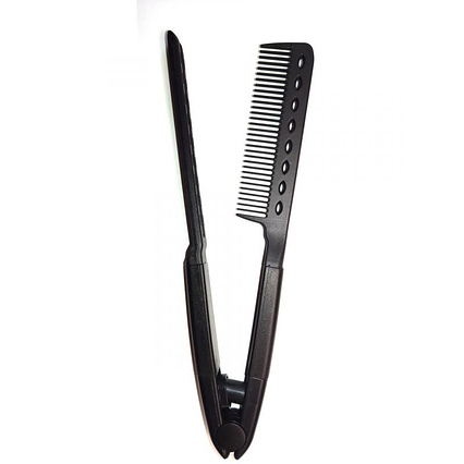 Гребінець Proline  під випрямляч для волосся чорний L134B black