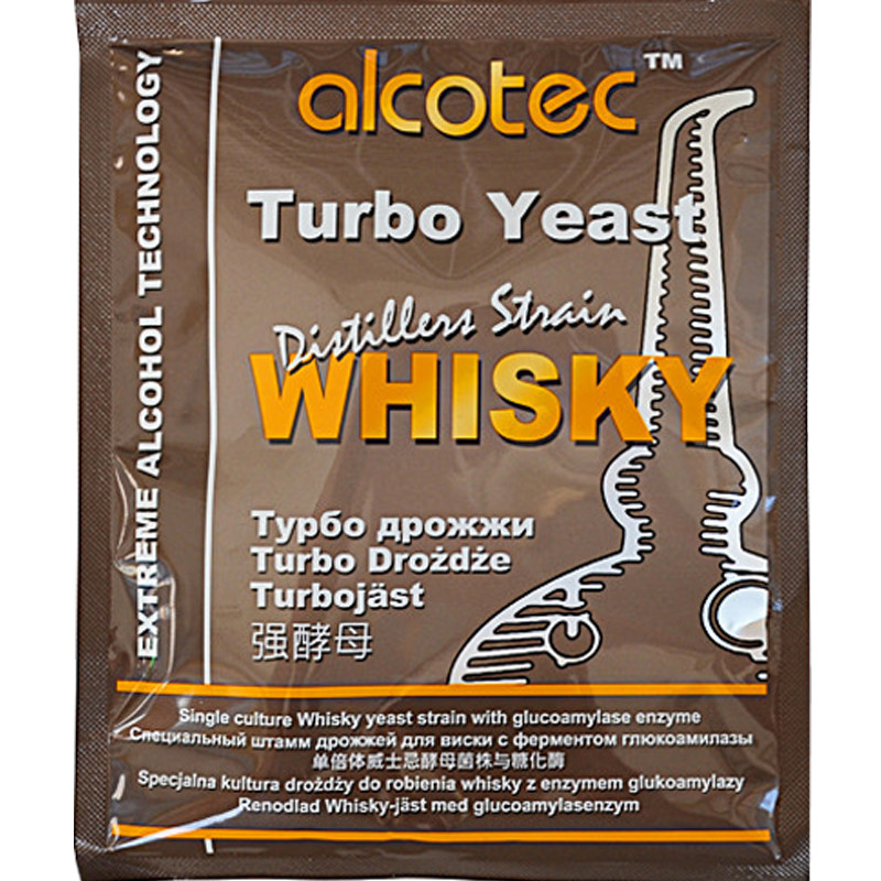 Турбо дріжджі Alcotec TURBO Whisky, 73 г, фото 1