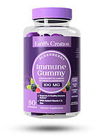 Натуральная добавка Earth s Creation Immune Gummy Elderberry, 60 желеек DS