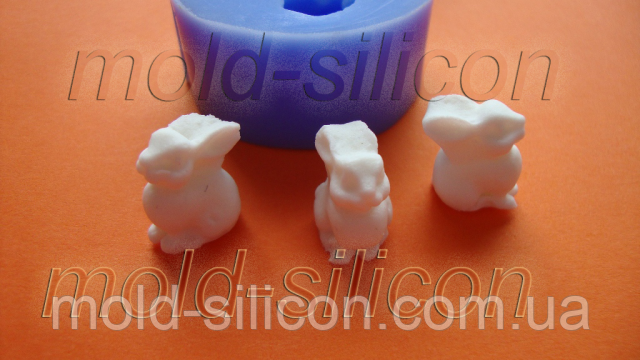 Силіконовий молд "Кролики", фото 1