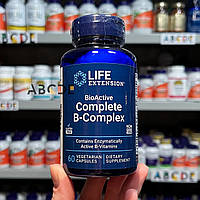 Life Extension BioActive B-complex, витамины группы B в биоактивных формах, 60 вегетарианских капсул