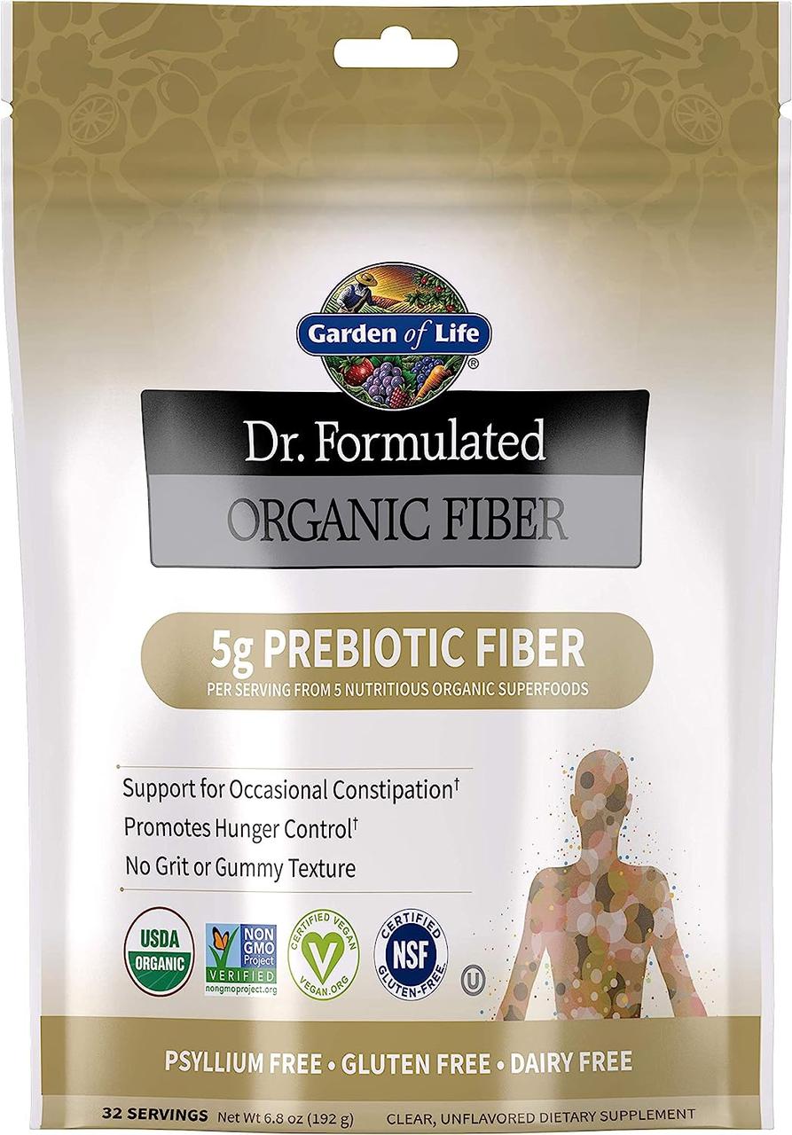 Garden Of Life Dr. Formulated Organic Fiber Prebiotic Fiber 192 гр