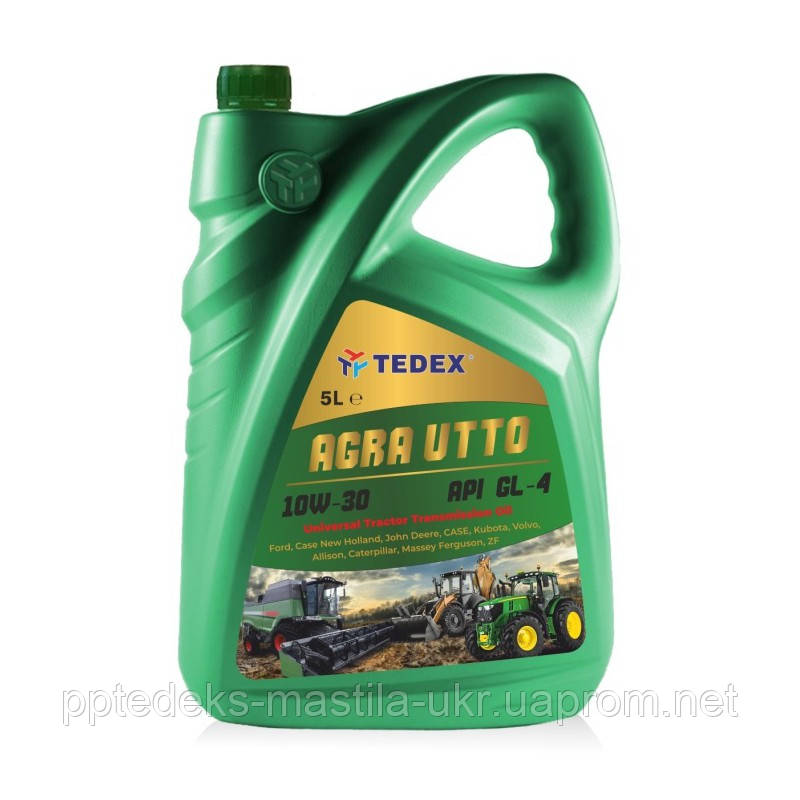 Олива гідравлічно-трансмісійна олива Tedex AGRO UTTO Premium 10W30 (20л)