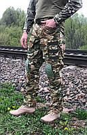 Мужские штаны тактические с системой Молли мультикам рип стоп Военные боевые брюки MULTICAM