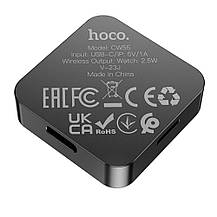 SM  SM Беспроводное зарядное устройство для Watch Hoco CW55 black, фото 3